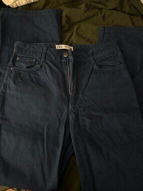 Zara Full Length Blue Jeans